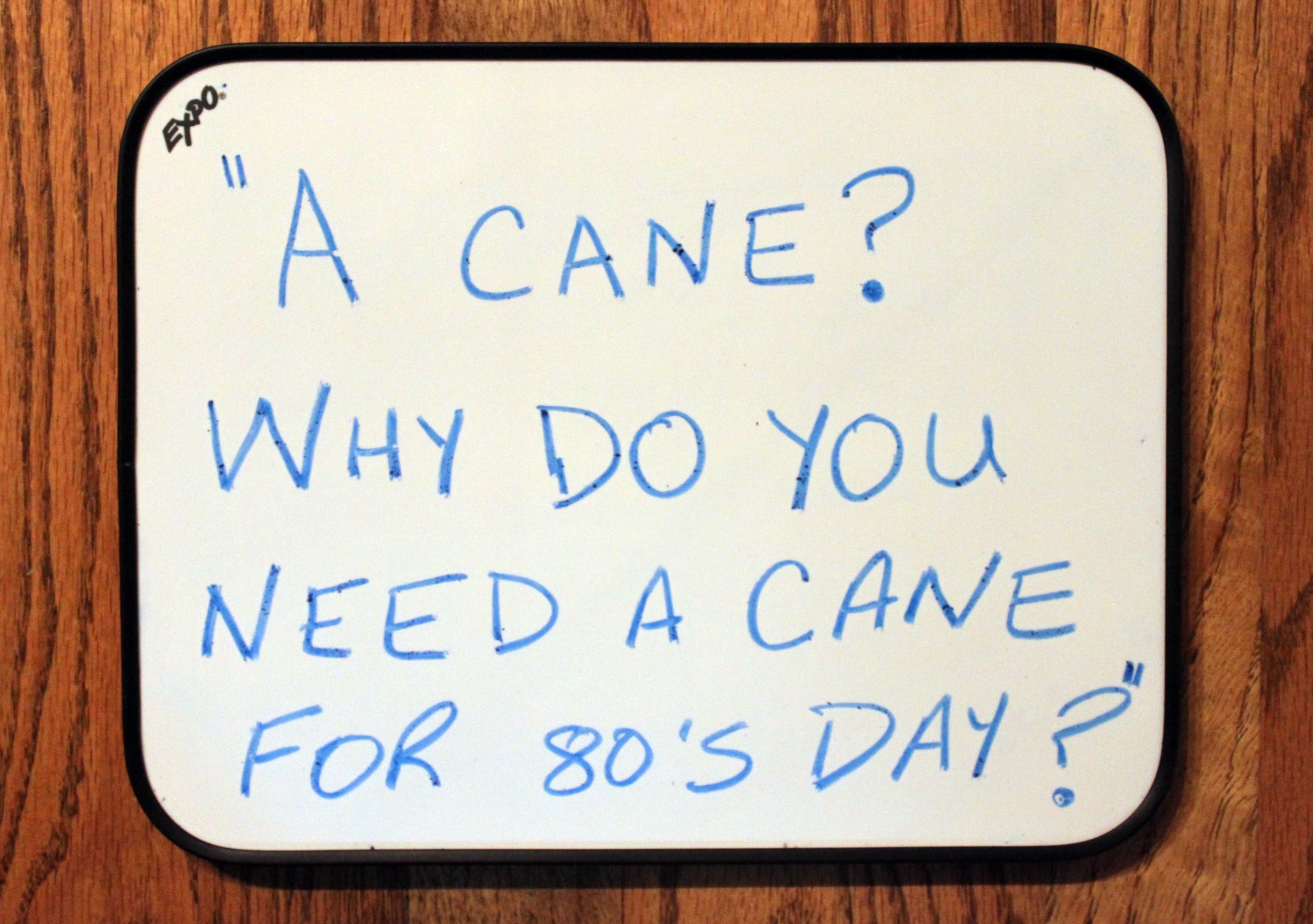 Cane comment