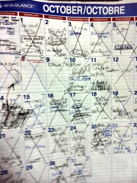 Fridge Calendar